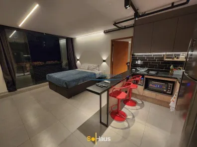 Apartamento com 1 Quarto para alugar, 45m² no Brooklin Paulista, São Paulo