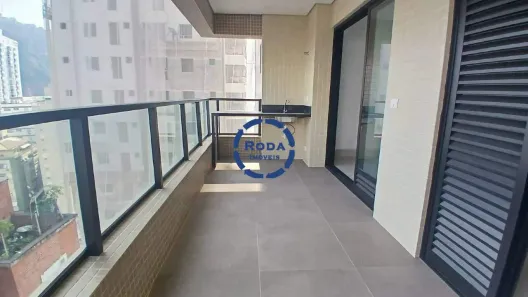 Apartamento com 2 Quartos à venda, 75m² no José Menino, Santos