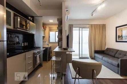 Apartamento com 1 Quarto à venda, 46m² no Santo Amaro, São Paulo