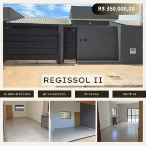 Casa com 3 Quartos à venda, 99m² no Residencial Regissol II, Mirassol