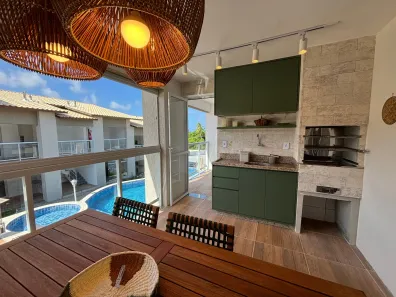 Apartamento com 2 Quartos para alugar, 65m² no , Mata de São João