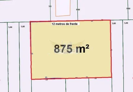 Lote/Terreno à venda, 875m² no Vila Alpina, Santo André