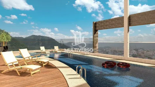 Apartamento com 2 Quartos à venda, 69m² no Marapé, Santos