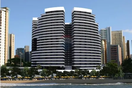 Apartamento com 2 Quartos para alugar, 66m² no Meireles, Fortaleza