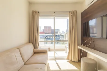 Apartamento com 1 Quarto para alugar, 40m² no Vila Olímpia, São Paulo