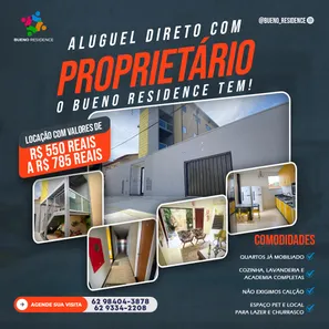 Kitnet com 1 Quarto para alugar, 25m² no Setor Sol Nascente, Goiânia