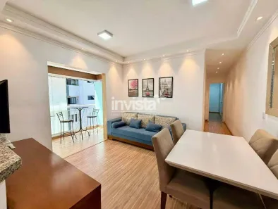 Apartamento com 2 Quartos à venda, 65m² no Estuário, Santos