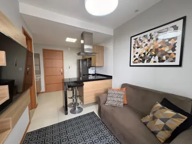 Apartamento com 1 Quarto para alugar, 37m² no Jardim Camburi, Vitória