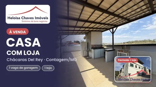 Casa com 2 Quartos à venda, 200m² no Chácara Del-Rey, Contagem