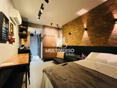Apartamento com 1 Quarto à venda, 28m² no José Menino, Santos
