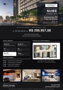 Apartamento com 1 Quarto à venda, 34m² no São Gonçalo, Pelotas