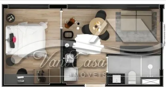 Apartamento com 1 Quarto à venda, 27m² no Vila Caraguatá, São Paulo