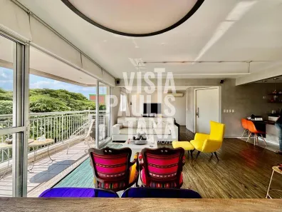 Apartamento com 2 Quartos para alugar, 132m² no Brooklin Paulista, São Paulo