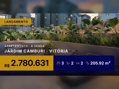 Apartamento com 3 Quartos à venda, 205m² no Jardim Camburi, Vitória