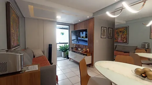 Apartamento com 2 Quartos à venda, 50m² no Aflitos, Recife