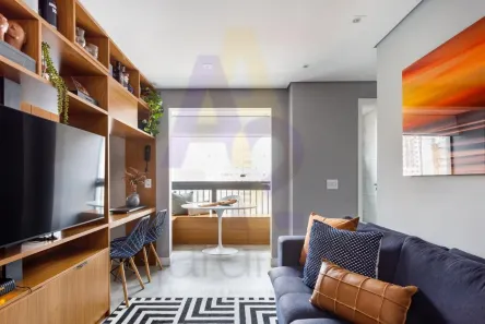 Apartamento com 2 Quartos para alugar, 46m² no Tatuapé, São Paulo
