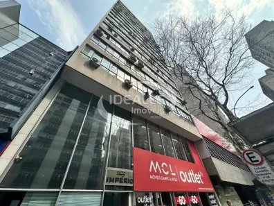 Sala Comercial para alugar, 119m² no Centro, Curitiba