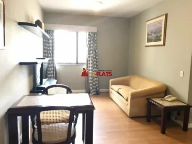 Flat com 1 Quarto para alugar, 42m² no Jardim Paulista, São Paulo