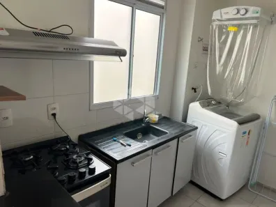 Apartamento com 2 Quartos para alugar, 43m² no Bela Vista, Palhoça