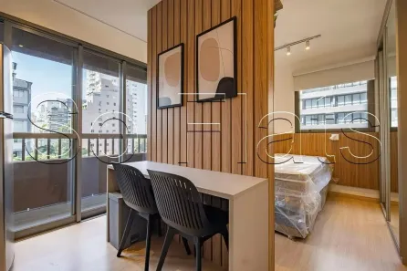 Apartamento com 1 Quarto para alugar, 25m² no Jardim Paulista, São Paulo