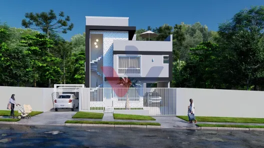 Sobrado com 3 Quartos à venda, 120m² no Uberaba, Curitiba