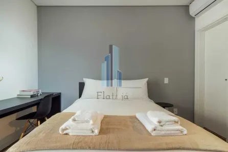 Apartamento com 1 Quarto para alugar, 27m² no Pinheiros, São Paulo