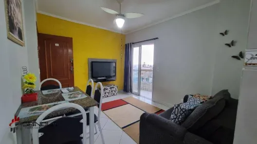 Apartamento com 1 Quarto à venda, 52m² no Tupi, Praia Grande