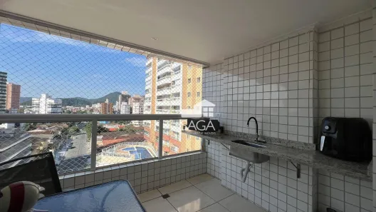Apartamento com 2 Quartos à venda, 81m² no Guilhermina, Praia Grande