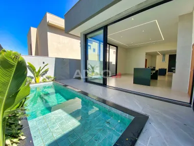 Casa de Condomínio com 3 Quartos à venda, 223m² no Residencial Goiânia Golfe Clube, Goiânia