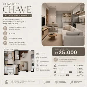Apartamento com 2 Quartos à venda, 45m² no Vila Roseana Sarney, São José de Ribamar