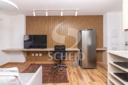 Flat com 1 Quarto à venda, 37m² no Moema, São Paulo