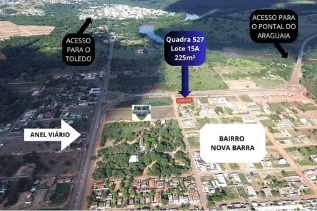 Lote/Terreno à venda, 225m² no Jardim Nova Barra do Garças, Barra do Garças