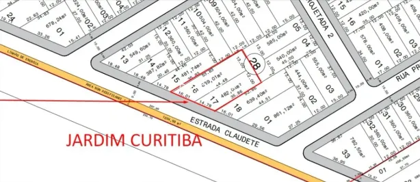 Lote/Terreno à venda, 1121m² no Jardim Curitiba, Sinop