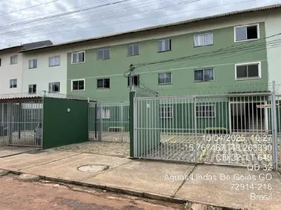 Apartamento com 2 Quartos à venda, 55m² no Chácaras Quedas do Descoberto, Águas Lindas de Goiás
