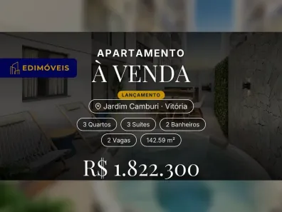 Apartamento com 3 Quartos à venda, 142m² no Jardim Camburi, Vitória