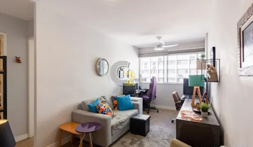Apartamento com 1 Quarto à venda, 45m² no Santa Cecília, São Paulo