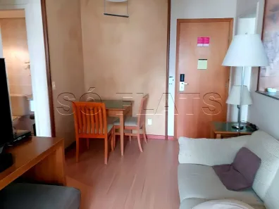 Flat com 1 Quarto à venda, 43m² no Cidade Monções, São Paulo
