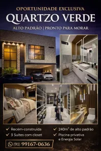 Casa de Condomínio com 3 Quartos à venda, 240m² no Mangueirão, Belém