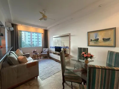 Apartamento com 2 Quartos para alugar, 70m² no José Menino, Santos
