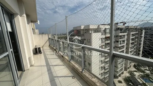 Apartamento com 3 Quartos para alugar, 186m² no Recreio dos Bandeirantes, Rio de Janeiro