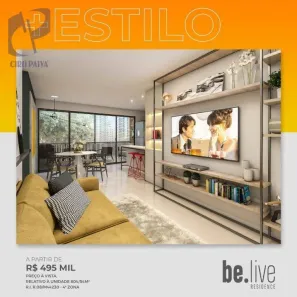 Apartamento com 2 Quartos à venda, 54m² no Mucuripe, Fortaleza