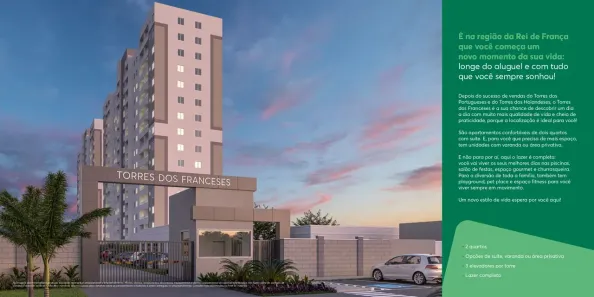Apartamento com 2 Quartos à venda, 45m² no Vila Cafeteira, São José de Ribamar