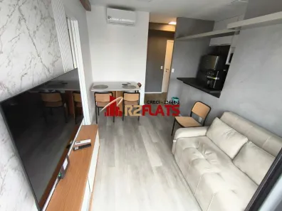 Flat com 1 Quarto para alugar, 32m² no Indianópolis, São Paulo
