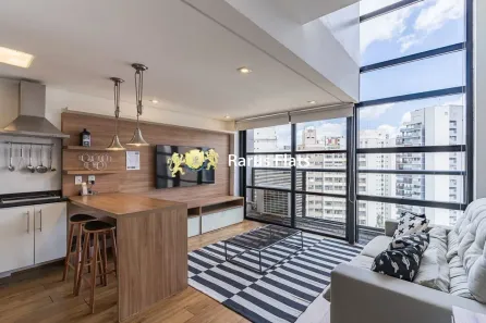 Flat com 1 Quarto para alugar, 47m² no Vila Nova Conceição, São Paulo