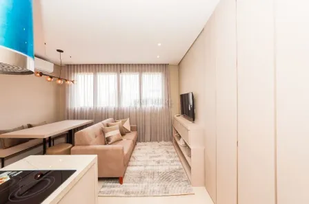 Apartamento com 1 Quarto para alugar, 43m² no São Francisco, Curitiba