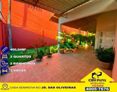 Casa com 2 Quartos à venda, 161m² no Jardim das Oliveiras, Fortaleza