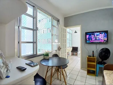 Apartamento com 1 Quarto à venda, 57m² no José Menino, Santos