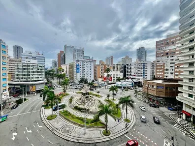 Apartamento com 2 Quartos para alugar, 110m² no Gonzaga, Santos