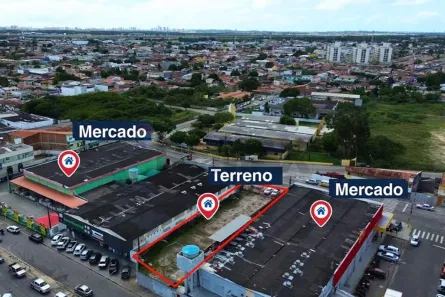 Lote/Terreno para alugar, 1050m² no Santos Reis, Parnamirim