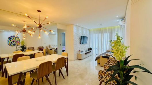 Apartamento com 2 Quartos à venda, 76m² no Loteamento João Batista Julião, Guarujá